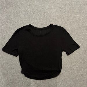 lululemon athletica Brown hold tight Short Sleeve Tee